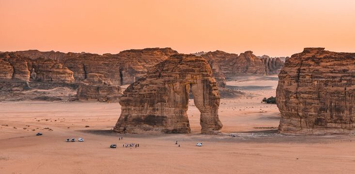 The,Famous,Elephant,Rock,Of,Al-ula,,Saudi,Arabia.